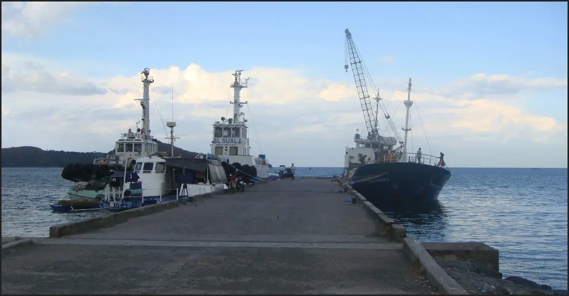 Sual Fish Port